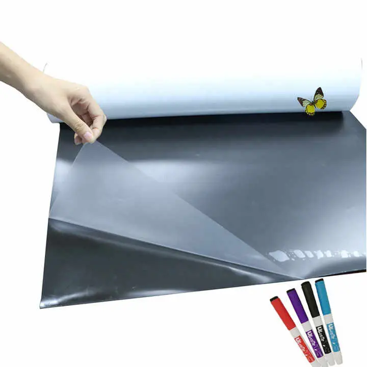 ʻO PP Static Whiteboard e kākau nei i nā kiʻi keʻokeʻo keʻokeʻo